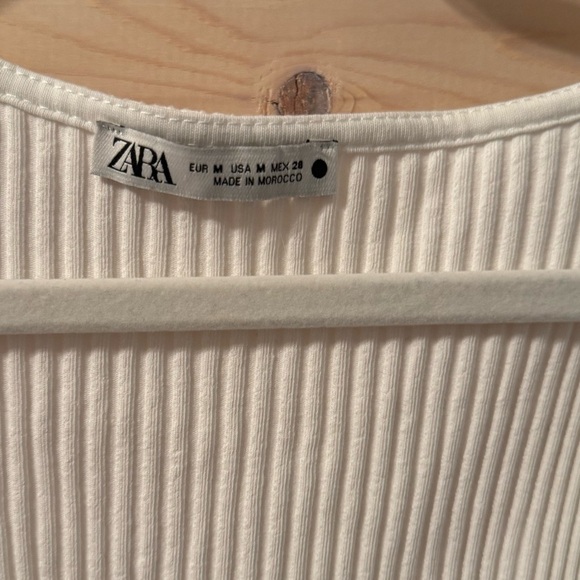 Zara Button Up Ribbed Dress - Picture 3 of 3